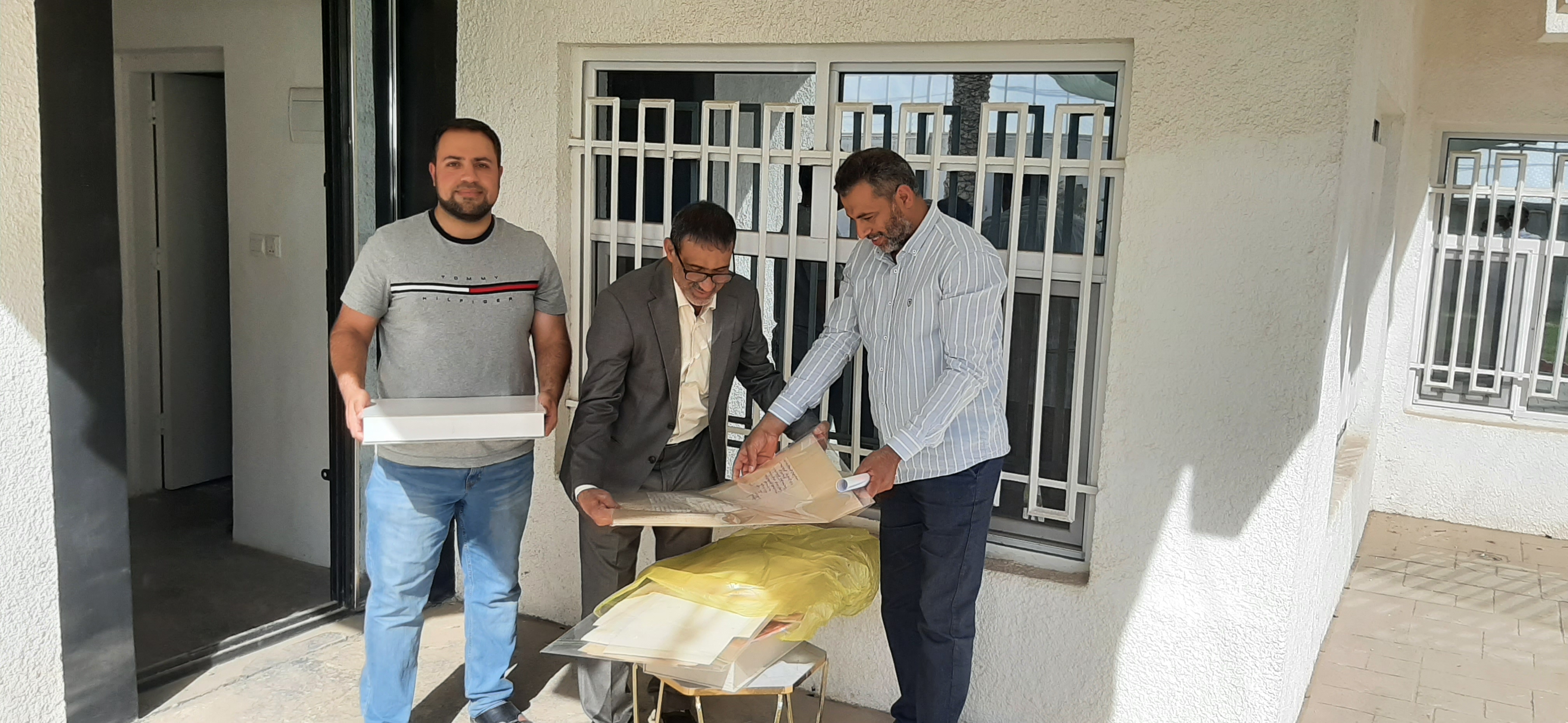 ترميم مجموعة من وثائق عائلة فخر الدين